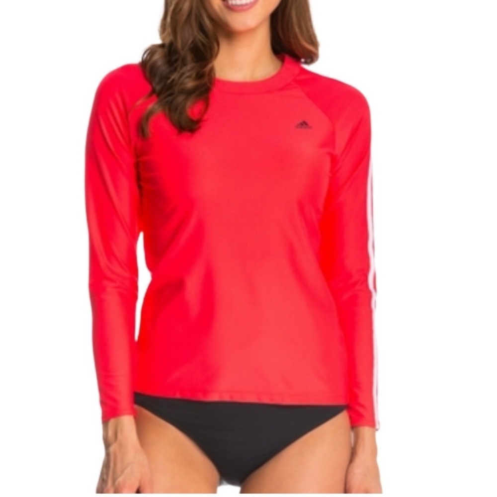 Adidas Women's Vibrant Long Sleeve Swim Tee